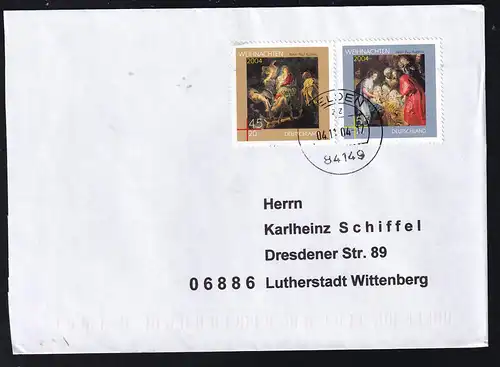 Weihnachten 2004)auf Brief