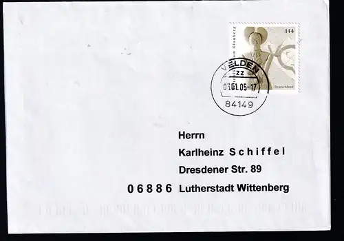 Archäologie in Deutschland (I) Keltenfürst vom Glauberg auf Brief