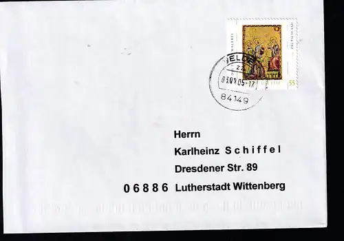 Deutsche Malerei (I) Hl. Drei Könige auf Brief