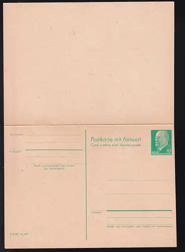 Walter Ulbricht 10 Pfg./10 Pfg.