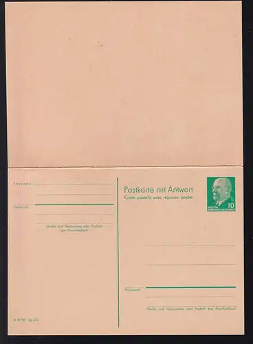 Walter Ulbricht 10 Pfg./10 Pfg.