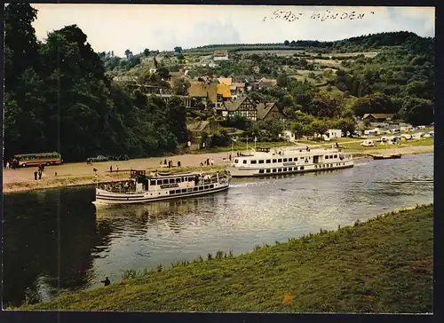 MS "Stadt Münden" vor Polle