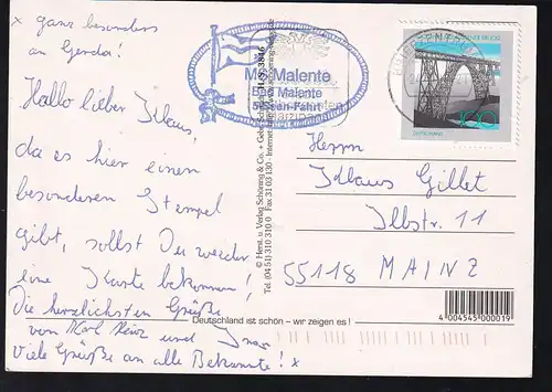 Gruß von der 5 Seen-Fahrt 6 Bilder