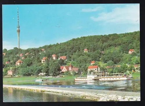 Raddampfer vor Dresdwen-Wadewitz