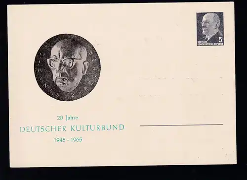 20 Jahre Kulturbund der DDR