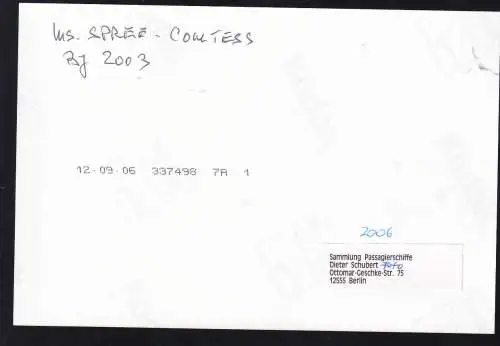 Foto MS "Spree-Comtess"