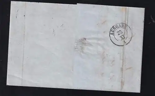 Ziffer ½  Gr. auf Brief mit K1 CHEMNITZ 24.11.71 nach Chemnitz