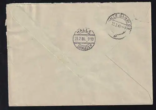 R4 VEB Plastverarbeitungswerk 1546 STAAKEN ZKD auf Brief