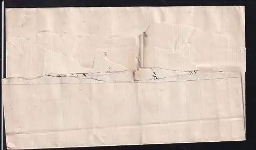 Ziffer 1 Gr. auf Brief (unvollständig) mit K2 LIMBACH 21 JUL 71 nach Leipzig