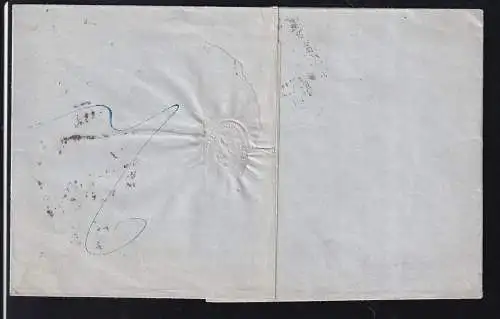 K2 GLAUCHAU-GÖSSNITZ Z. VI 12.VIII. + K2 AACHEN 5 Cts. 3.8. auf Briefhülle nach New York