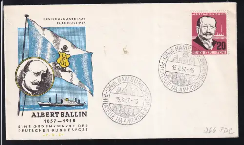 100. Geburtstag von Albert Ballun auf FDC