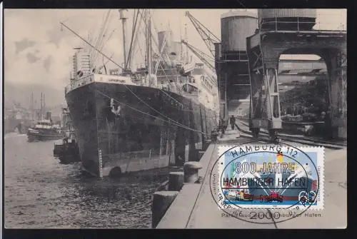 800 Jahre Hamburger Hafen auf Maximumkarte