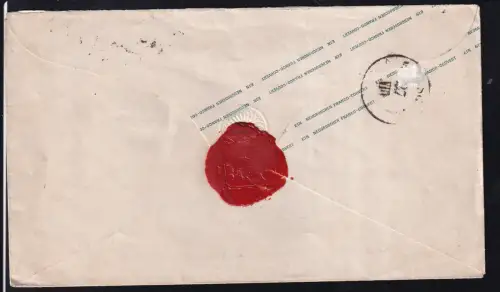 Wappen 1Ngr. mit K2 LEIPZIG 27 AUG 67 nach Chemnitz