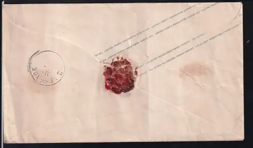 Wappen ½ Ngr. mit K2 DRESDEN 29 NOV 65 nach Sebnitz