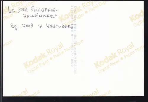 Foto MS "Der fliegende Holländer"