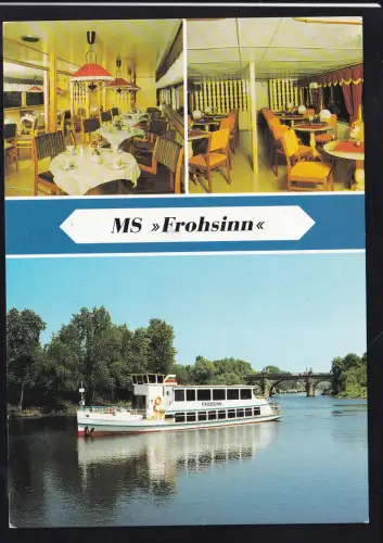 MS "Frohsinn" Weiße Flotte Magdeburg