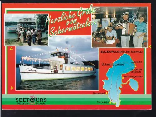 MS "Scherri" Seetours Märkische Schweiz