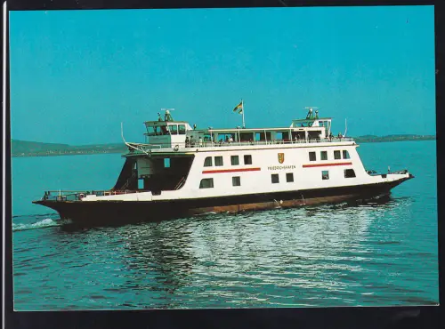 OSt. Romanshorn 10.11.88 + Cachet MS Friedrichshafen auf CAK (MS Friedrichshafen)