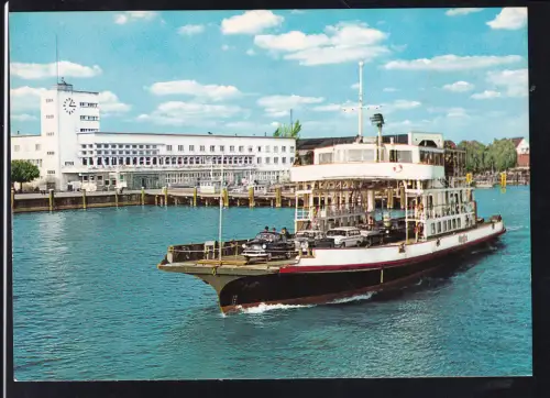 MS "Schussen" im Hafen von Friedrichshafen
