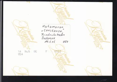 Foto CAT "Constanze"