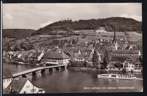 MS "Munot" vor Stein am Rhein