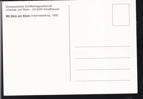 MS "Stein am Rhein"