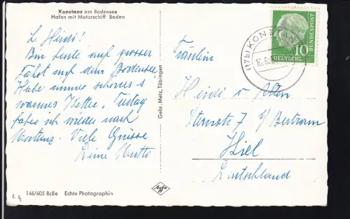 MS "Baden" vor Konstanz