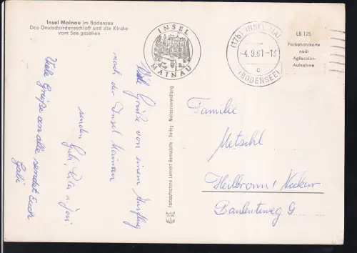 MS "Mainau" vor Insel Mainau