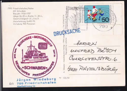 MS "Schwaben" in Friedrichshafen