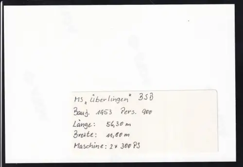 Foto MS "Überlingen"