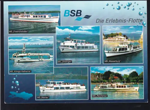 BSB Die Erlebnisflotte, 6 Schiffe