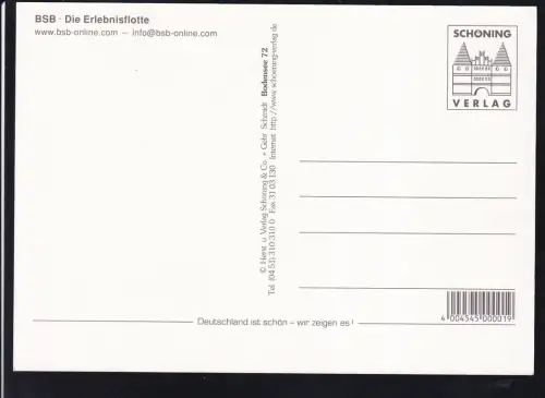 BSB Die Erlebnisflotte, 6 Schiffe