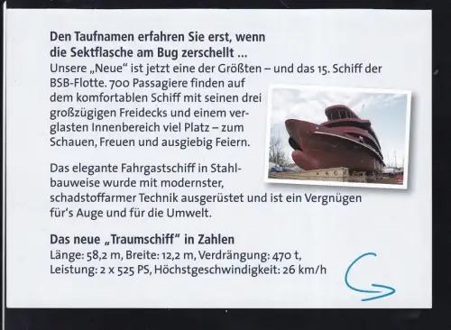 MS "Überlingen" werbekarte