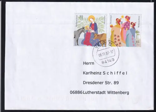 Weihnachten 2007 auf FDC