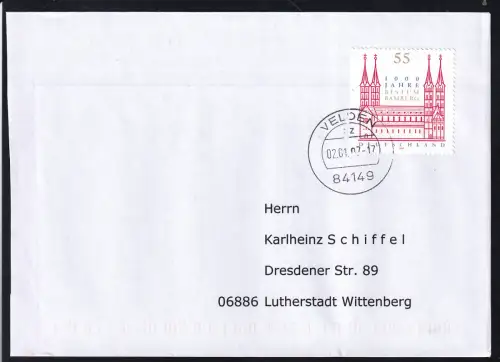 1000 Jahre Bistum Bamberg auf FDC