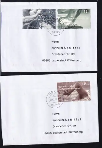 Sporthilfe 2007 auf 2 FDC