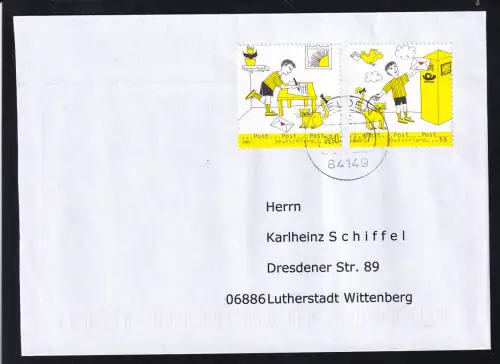 Post Bildergeschichte (I) auf FDC