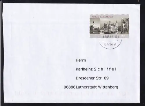 700 Jahre Schloss Moyland auf FDC