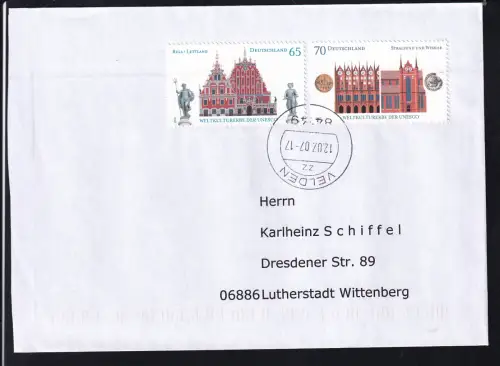 UNESCO-Welterbe (XVI)  auf FDC 