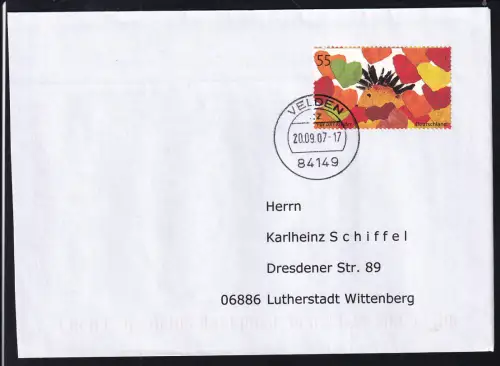 Für uns Kinder 2007 auf FDC 
