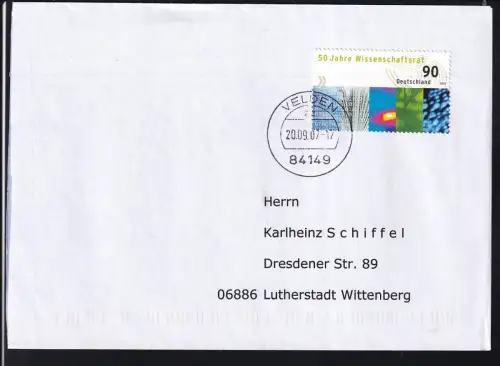 50 Jahre Wissenschaftsrat auf FDC 