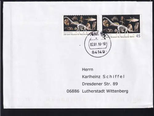 200 Jahre Museum für Naturkunde Berlin auf FDC