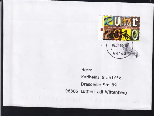 Kulturhauptstadt Europas 2010 auf FDC