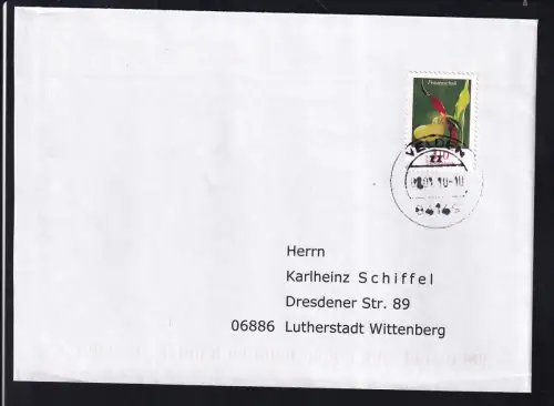 Freimarken Blumen (XX) auf FDC