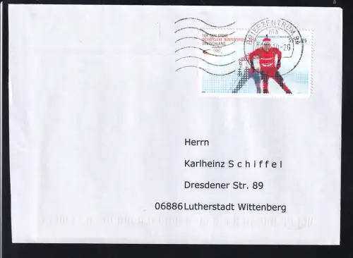 Sporthilfe 2010 auf Brief