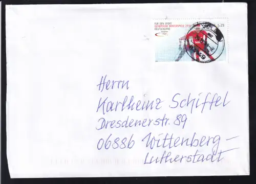 Sporthilfe 2010 auf Brief
