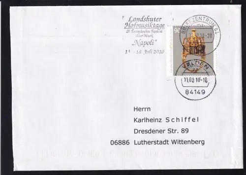 Sporthilfe 2010 auf Brief