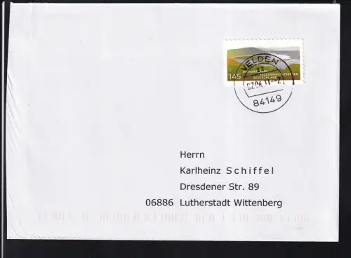 Deutsche National- und Naturparks (XI) Nationalpark Kellerwald-Edersee auf FDC																																	