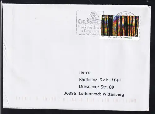 Europa 2011 Der Wald auf FDC																												