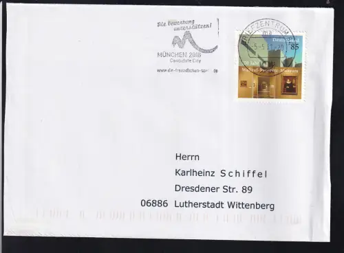 150 Jahre Wallraf-Richartz-Museum Köln auf FDC																												